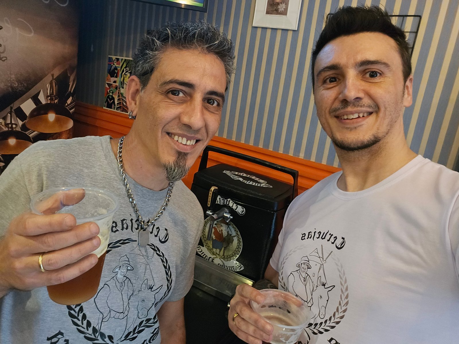Fundadores da Cervejaria Sancho Pança
